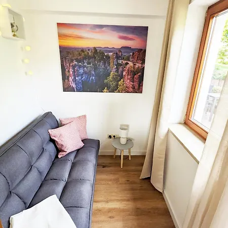 Ferienwohnung S2 - Urlaubsmagie - Am Wanderweg Mit Terrasse Sebnitz Exterior foto